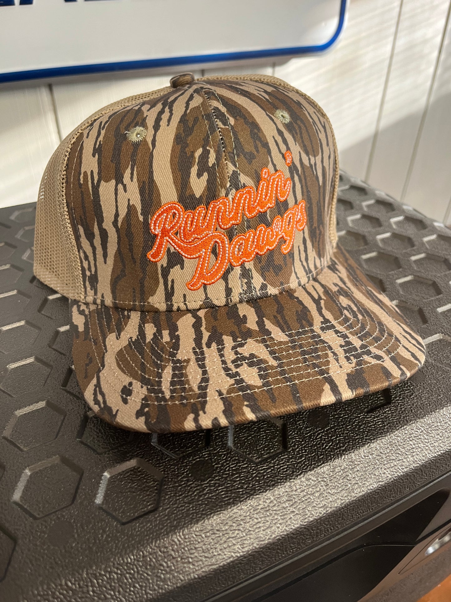 Runnin' Dawgs Curved Bill Timber Camo