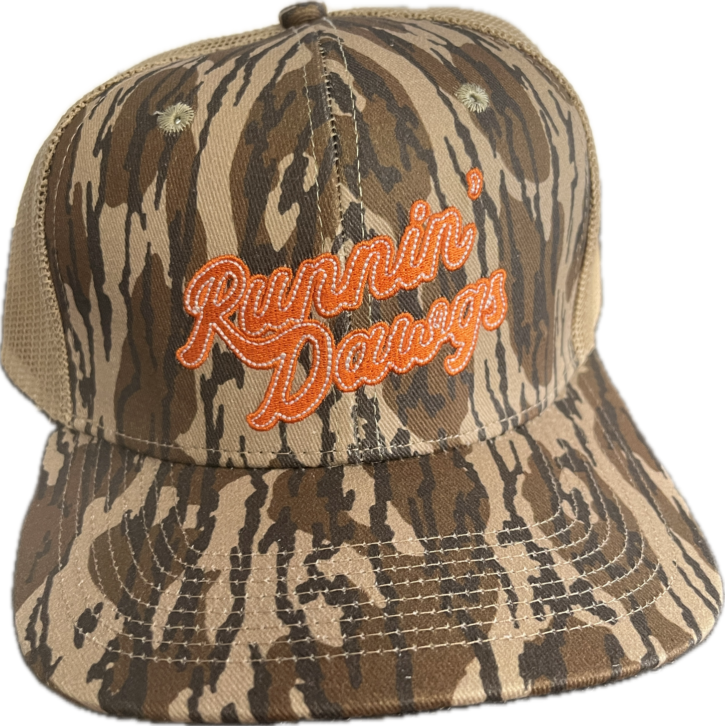 Runnin' Dawgs Curved Bill Timber Camo